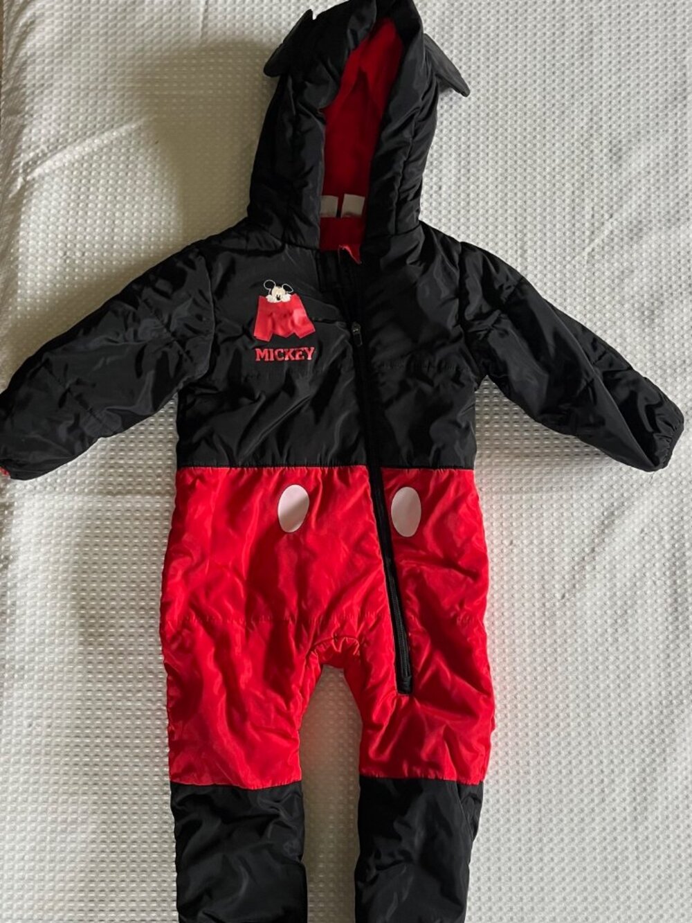 Disney Mickey Mouse Baby Hooded One-Piece Snowsuit Bunting